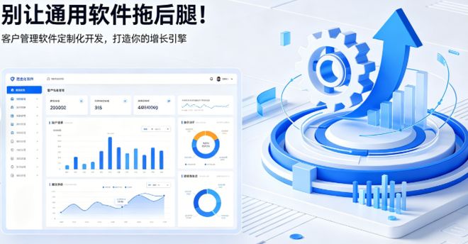 别让通用软件拖后腿！客户管理软件定制化开发，打造你的增长引擎