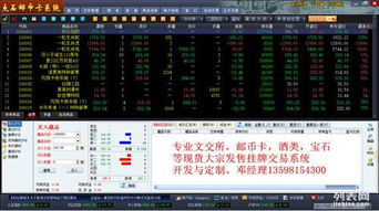 邮币卡现货大宗发售系统 专业研发与定制开发服务